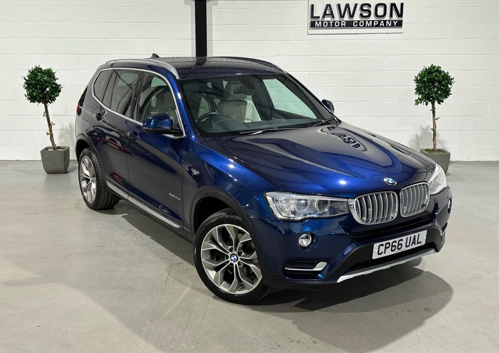 USED 2016 66 BMW X3 2.0 20d xLine SUV 5dr Diesel Auto xDrive Euro 6 (s/s) (190 ps) 