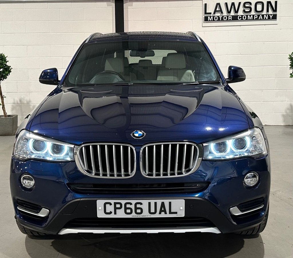 USED 2016 66 BMW X3 2.0 20d xLine SUV 5dr Diesel Auto xDrive Euro 6 (s/s) (190 ps) 