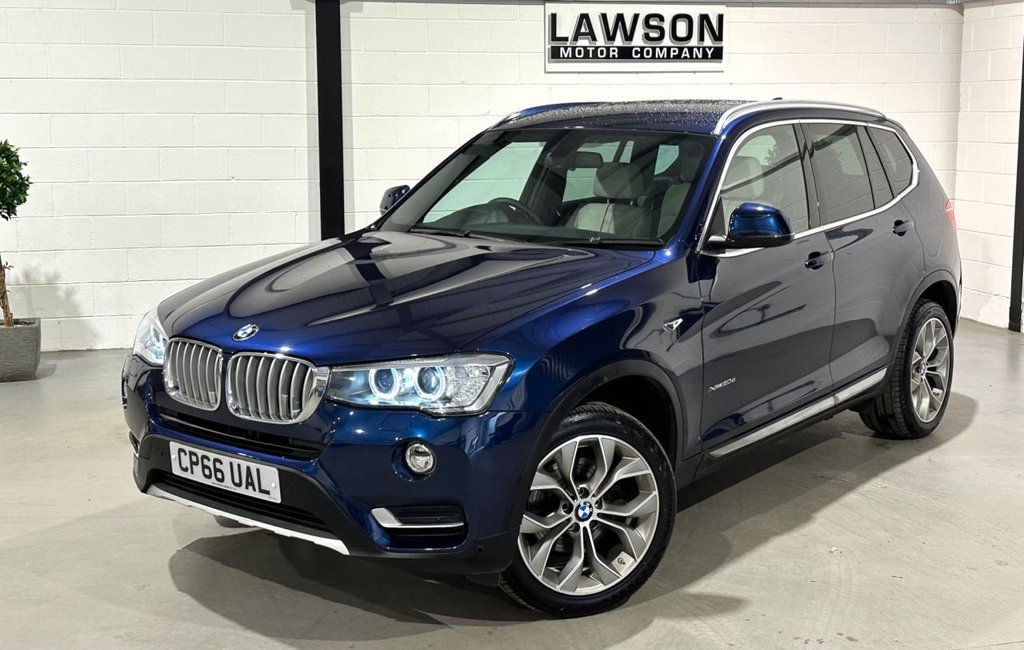 USED 2016 66 BMW X3 2.0 20d xLine SUV 5dr Diesel Auto xDrive Euro 6 (s/s) (190 ps) 