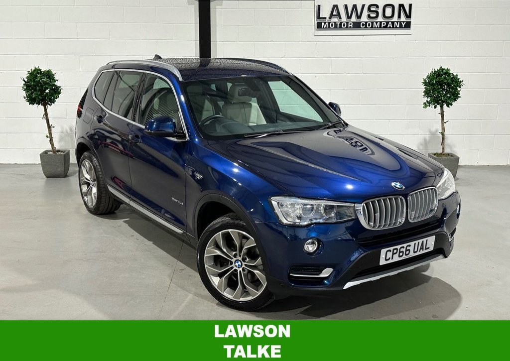 USED 2016 66 BMW X3 2.0 20d xLine SUV 5dr Diesel Auto xDrive Euro 6 (s/s) (190 ps) 