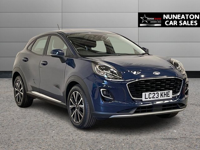 2023 23 FORD PUMA 1.0T EcoBoost MHEV Titanium SUV 5dr Petrol Hybrid Manual Euro 6 (s/s) (125 ps) APPLE CAR PLAY AND ANDROID AUTO