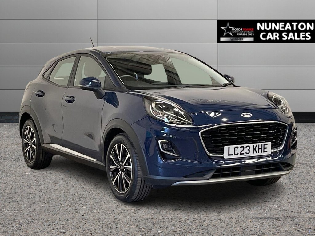 USED 2023 23 FORD PUMA 1.0T EcoBoost MHEV Titanium SUV 5dr Petrol Hybrid Manual Euro 6 (s/s) (125 ps) APPLE CAR PLAY AND ANDROID AUTO