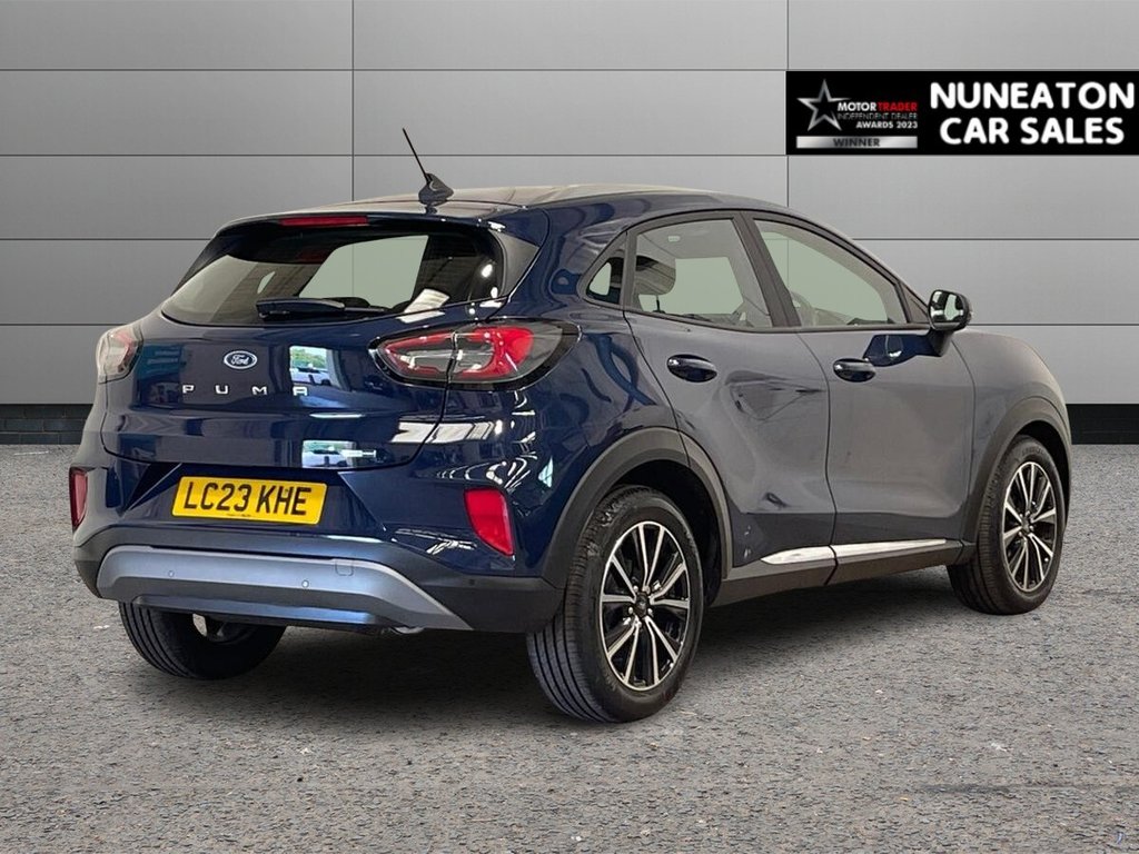 USED 2023 23 FORD PUMA 1.0T EcoBoost MHEV Titanium SUV 5dr Petrol Hybrid Manual Euro 6 (s/s) (125 ps) APPLE CAR PLAY AND ANDROID AUTO