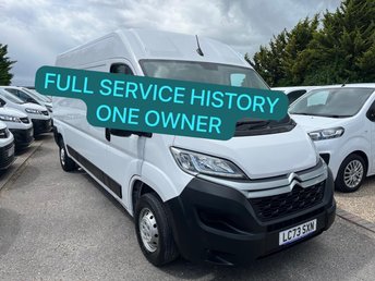 2023 CITROEN RELAY 2.2 BlueHDi 35 Enterprise Edition L3 High Roof Euro 6 (s/s) 5dr £15495.00