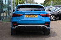USED 2020 70 AUDI Q3 2.0 TFSI 45 S line Sportback 5dr Petrol S Tronic quattro Euro 6 (s/s) (230 ps) - EURO 6, ULEZ, SAT NAV, HTD/LEATHER, DIGITAL DASH, E/TAILGATE, P/SENSORS, APPLE/ANDROID CARPLAY, LEDS, 19" ALLOYS, CRUISE/LDW/BSA, BLUETOOTH, DAB, BANG & OLUFSEN S/S