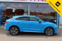 USED 2020 70 AUDI Q3 2.0 TFSI 45 S line Sportback 5dr Petrol S Tronic quattro Euro 6 (s/s) (230 ps) - EURO 6, ULEZ, SAT NAV, HTD/LEATHER, DIGITAL DASH, E/TAILGATE, P/SENSORS, APPLE/ANDROID CARPLAY, LEDS, 19" ALLOYS, CRUISE/LDW/BSA, BLUETOOTH, DAB, BANG & OLUFSEN S/S