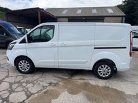 USED 2022 22 FORD TRANSIT CUSTOM 2.0 300 EcoBlue Limited Panel Van 5dr Diesel Manual L1 H1 Euro 6 (s/s) (130 ps) 