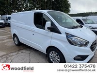 USED 2022 22 FORD TRANSIT CUSTOM 2.0 300 EcoBlue Limited Panel Van 5dr Diesel Manual L1 H1 Euro 6 (s/s) (130 ps) 