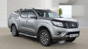 2017 NISSAN NAVARA 2.3 dCi Tekna Pickup Double Cab 4dr Diesel Auto 4WD Euro 6 (190 ps) &pound;10989.00