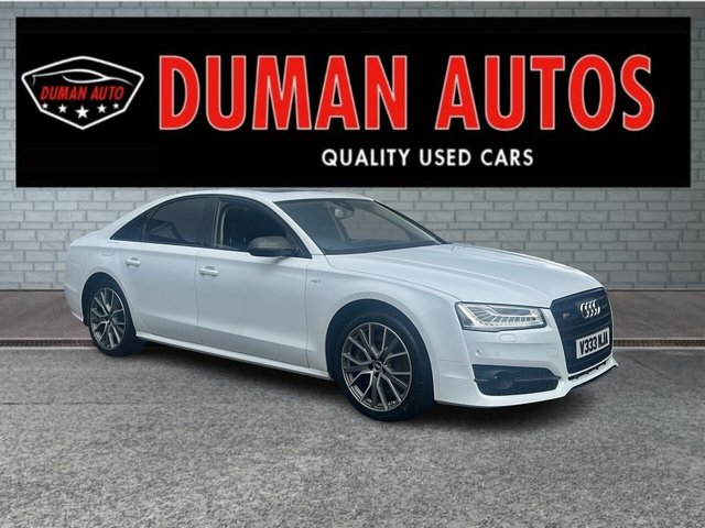 View our Audi S8 4.0 TFSI V8 Plus Saloon 4dr Petrol Tiptronic quattro Euro 6 (s/s) (605 ps)
