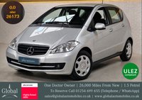 USED 2009 59 MERCEDES-BENZ A-CLASS 1.5 A160 BlueEfficiency Classic SE Hatchback 5dr Petrol Manual (139 g/km, 95 bhp) 1 DOCTOR OWNER | 16 SERVICES