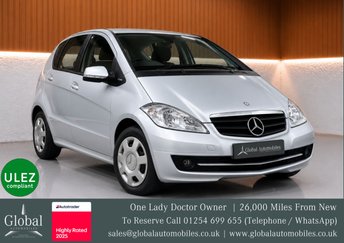 2009 MERCEDES-BENZ A-CLASS 1.5 A160 BlueEfficiency Classic SE Hatchback 5dr Petrol Manual (139 g/km, 95 bhp) &pound;6500.00