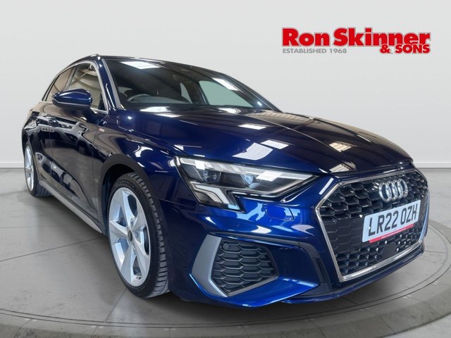2022 22 AUDI A3 1.5 TFSI 35 S line Sportback 5dr Petrol Manual Euro 6 (s/s) (150 ps) 