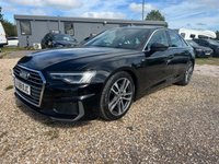 USED 2018 68 AUDI A6 SALOON 2.0 TDI 40 S line Saloon 4dr Diesel S Tronic Euro 6 (s/s) (204 ps) FULL SERVICE HISTORY