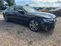 USED 2018 68 AUDI A6 SALOON 2.0 TDI 40 S line Saloon 4dr Diesel S Tronic Euro 6 (s/s) (204 ps) FULL SERVICE HISTORY