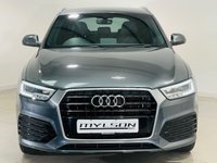 USED 2016 16 AUDI Q3 1.4 TFSI CoD S line SUV 5dr Petrol Manual Euro 6 (s/s) (150 ps) Metallic Grey | Black Interior | Bluetooth | Sat Nav | ULEZ OK