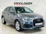 USED 2016 16 AUDI Q3 1.4 TFSI CoD S line SUV 5dr Petrol Manual Euro 6 (s/s) (150 ps) Metallic Grey | Black Interior | Bluetooth | Sat Nav | ULEZ OK