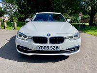 USED 2018 68 BMW 3 SERIES 1.5 318i Sport Saloon 4dr Petrol Auto Euro 6 (s/s) (136 ps) Stunning Alpine White BMW 3 Series With Low Mileage And Full Service History !!
