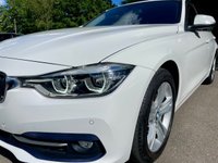 USED 2018 68 BMW 3 SERIES 1.5 318i Sport Saloon 4dr Petrol Auto Euro 6 (s/s) (136 ps) Stunning Alpine White BMW 3 Series With Low Mileage And Full Service History !!