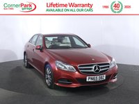 USED 2015 65 MERCEDES-BENZ E-CLASS 2.1 E220 BlueTEC SE Saloon 4dr Diesel G-Tronic+ Euro 6 (s/s) (177 ps) 