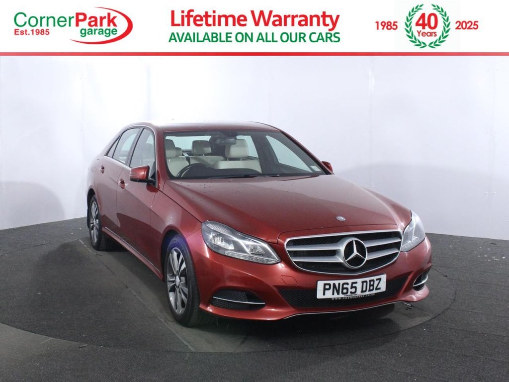 USED 2015 65 MERCEDES-BENZ E-CLASS 2.1 E220 BlueTEC SE Saloon 4dr Diesel G-Tronic+ Euro 6 (s/s) (177 ps) 