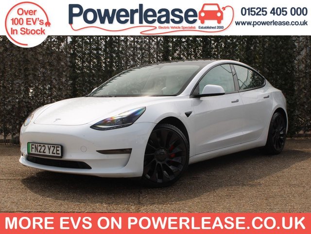 2022 TESLA Model 3 (Dual Motor) Performance Saloon 4dr Electric Auto 4WDE (Performance Upgrade) (449 bhp) &pound;24944.00