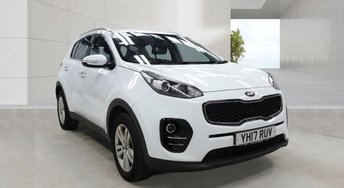 2017 KIA SPORTAGE 1.7 CRDi 2 SUV 5 Door Diesel Manual White Euro 6 1 Former Keeper &pound;6987.00