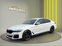 USED 2021 71 BMW 5 SERIES 2.0 520d MHT M Sport Saloon 4dr Diesel Hybrid Steptronic Euro 6 (s/s) (190 ps) 