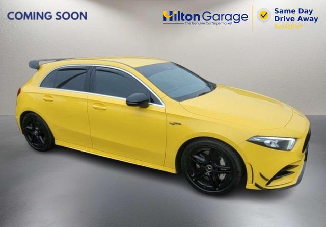 USED 2019 19 MERCEDES-BENZ A-CLASS 2.0 AMG A 35 4Matic Auto 4WD 5dr CLICK+COLLECT / HOME DELIVERY