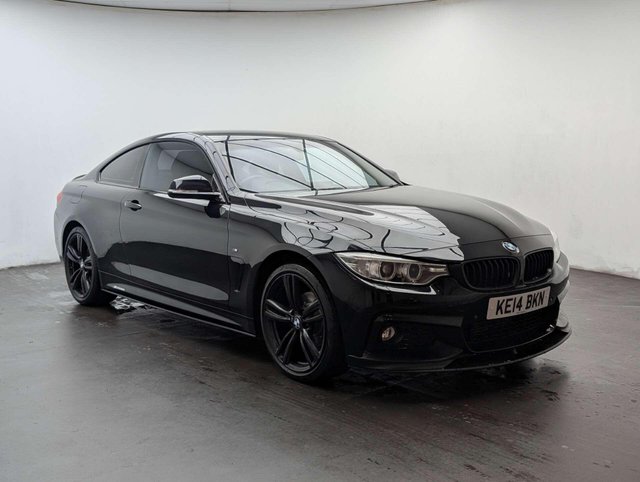 USED 2014 14 BMW 4 SERIES 2.0 420i xDrive M Sport Auto 4WD 2dr CLICK+COLLECT / HOME DELIVERY
