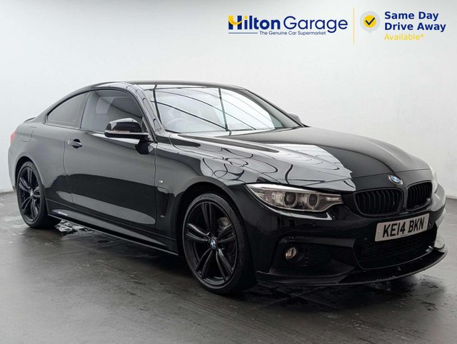USED 2014 14 BMW 4 SERIES 2.0 420i xDrive M Sport Auto 4WD 2dr CLICK+COLLECT / HOME DELIVERY