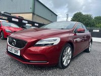 USED 2017 67 VOLVO V40 2.0 D2 Inscription Hatchback 5dr Diesel Manual Euro 6 (s/s) (120 ps) 12 MONTHS MOT AND FULL ENGINE SERVICE ON EVERY CAR!!!