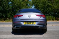 USED 2021 71 MERCEDES-BENZ CLA 1.3 CLA200 AMG Line (Premium 2) Coupe 4dr Petrol 7G-DCT Euro 6 (s/s) (163 ps) MOUNTAIN GREY METALLIC PAINTWORK + APPLE CARPLAY + AMBIENT LIGHTING