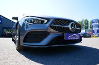 USED 2021 71 MERCEDES-BENZ CLA 1.3 CLA200 AMG Line (Premium 2) Coupe 4dr Petrol 7G-DCT Euro 6 (s/s) (163 ps) MOUNTAIN GREY METALLIC PAINTWORK + APPLE CARPLAY + AMBIENT LIGHTING