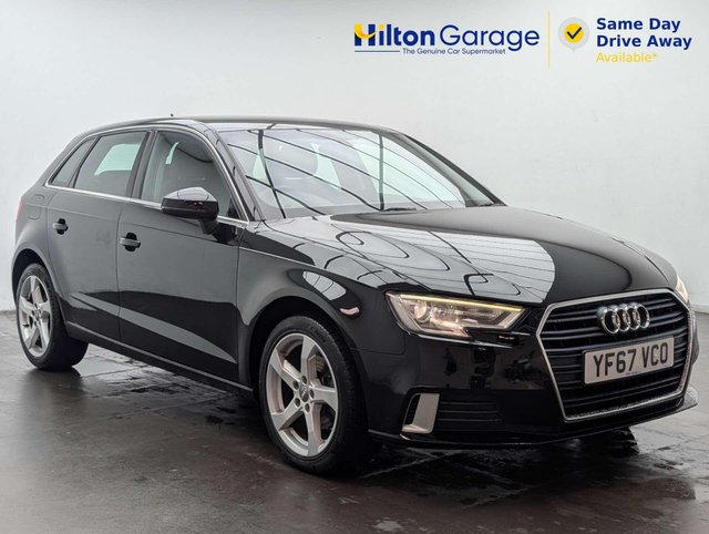 USED 2017 67 AUDI A3 1.0 A3 Sportback TFSI Sport Semi-Auto 5dr CLICK+COLLECT / HOME DELIVERY