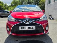 USED 2016 16 TOYOTA YARIS 1.33 Dual VVT-i Design Hatchback 5dr Petrol Multidrive S Euro 6 (99 ps) 