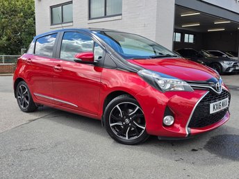 2016 TOYOTA YARIS 1.33 Dual VVT-i Design Hatchback 5dr Petrol Multidrive S Euro 6 (99 ps) &pound;11495.00