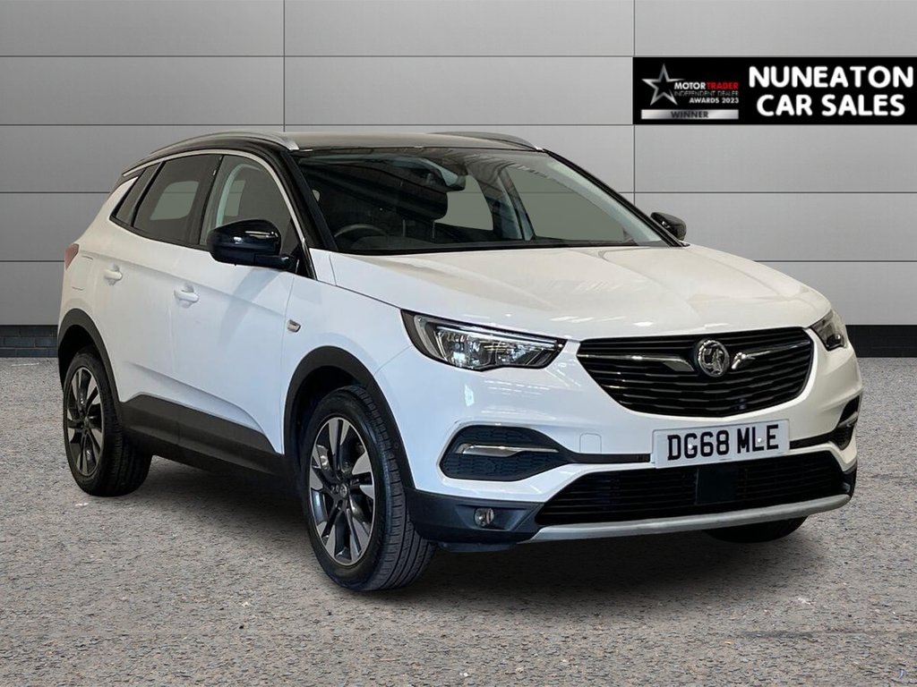 USED 2018 68 VAUXHALL GRANDLAND X 1.2 Turbo Sport Nav SUV 5dr Petrol Manual Euro 6 (s/s) (130 ps) Electric Tailgate with foot gesture