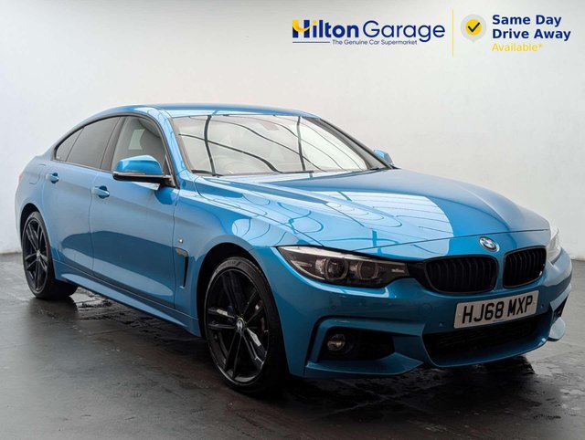 USED 2018 68 BMW 4 SERIES 3.0 435d xDrive Gran Coupe M Sport Auto 4WD 5dr CLICK+COLLECT / HOME DELIVERY