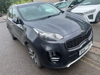 2017 KIA SPORTAGE 1.6 T-GDi GT-Line SUV 5dr Petrol Manual AWD Euro 6 (174 bhp) &pound;9790.00