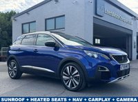 USED 2020 69 PEUGEOT 3008 1.6 PureTech GT Line Premium SUV 5dr Petrol EAT Euro 6 (s/s) (180 ps) AUTO -- SUNROOF -- HEATED SEATS -- SAT NAV -- DIGITAL DASHBOARD