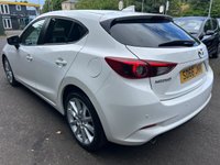 USED 2016 66 MAZDA MAZDA3 2.0 SKYACTIV-G Sport Nav Hatchback 5dr Petrol Auto Euro 5 (s/s) (120 ps) 1 OWNER+MAIN DEALER SERVICED+HTD SEATS+CRUISE+NAV+REVERSE PARKING CAMERA+F/R PARKING SENSORS+DAB/USB/AUX