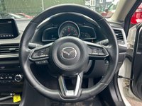 USED 2016 66 MAZDA MAZDA3 2.0 SKYACTIV-G Sport Nav Hatchback 5dr Petrol Auto Euro 5 (s/s) (120 ps) 1 OWNER+MAIN DEALER SERVICED+HTD SEATS+CRUISE+NAV+REVERSE PARKING CAMERA+F/R PARKING SENSORS+DAB/USB/AUX
