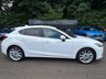 USED 2016 66 MAZDA MAZDA3 2.0 SKYACTIV-G Sport Nav Hatchback 5dr Petrol Auto Euro 5 (s/s) (120 ps) 1 OWNER+MAIN DEALER SERVICED+HTD SEATS+CRUISE+NAV+REVERSE PARKING CAMERA+F/R PARKING SENSORS+DAB/USB/AUX