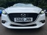 USED 2016 66 MAZDA MAZDA3 2.0 SKYACTIV-G Sport Nav Hatchback 5dr Petrol Auto Euro 5 (s/s) (120 ps) 1 OWNER+MAIN DEALER SERVICED+HTD SEATS+CRUISE+NAV+REVERSE PARKING CAMERA+F/R PARKING SENSORS+DAB/USB/AUX