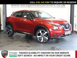 USED 2020 70 NISSAN JUKE 1.0 DIG-T Tekna SUV 5dr Petrol Manual Euro 6 (s/s) (114 ps) SATELLITE NAVIGATION + BOSE SOUND SYSTEM + APPLE CARPLAY + TOUCH SCREEN MEDIA DISPLAY + 360 VIEW CAMERA + BLUETOOTH PHONE AND MEDIA CONNECTIVITY + DAB DIGITAL RADIO + AUTOMATIC HEADLIGHTS + LEATHER MULTI FUNCTIONAL STEERING WHEEL + CRUISE CONTROL + FRONT AND REAR PARKING SENSORS + HEATED WINDSCREEN + KEYLESS START + VOICE COMMAND + AUTOMATIC WIPERS WITH RAIN SENSOR + LED DAY TIME RUNNING LIGHTS + ECO STOP START SYSTEM + CLIMATE CONTROL + AIR CONDITIONING