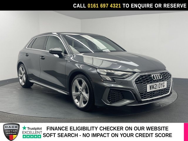 View our Audi A3 1.0 TFSI 30 S line Sportback 5dr Petrol S Tronic Euro 6 (s/s) (110 ps)
