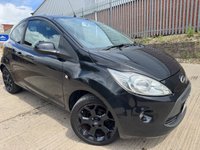 USED 2016 16 FORD KA 1.2 Zetec Black Edition Hatchback 3dr Petrol Manual Euro 6 (s/s) (69 ps) APRIL 2027 MOT*LOW RATE ROAD TAX