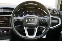 USED 2022 22 AUDI Q3 1.5 TFSI CoD 35 Technik SUV 5dr Petrol Manual Euro 6 (s/s) (150 ps) MYTHOS BLACK METALLIC PAINTWORK + APPLE CARPLAY + VIRTUAL COCKPIT