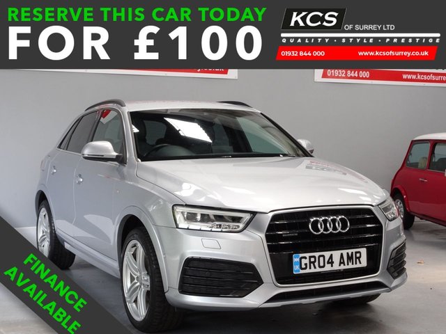 View our Audi Q3 2.0 TFSI S line Plus SUV 5dr Petrol S Tronic quattro Euro 6 (s/s) (180 ps)